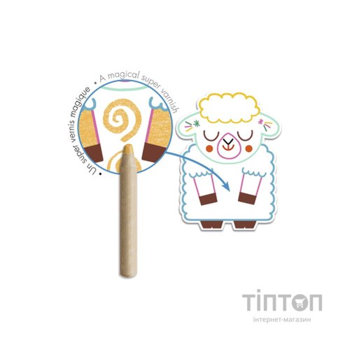 Набір для творчості Djeco Малювання Свійські тварини (DJ00061)