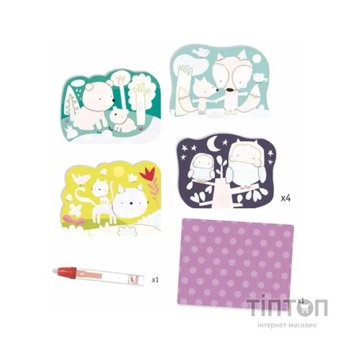 Набір для творчості Djeco Малювання водою Що заховано у лісі (DJ09064)