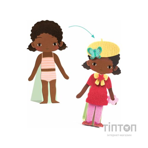 Набір для творчості Djeco М'яке вбрання (DJ00086)