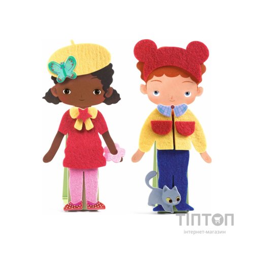 Набір для творчості Djeco М'яке вбрання (DJ00086)