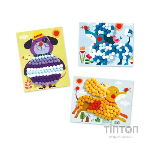 Набір для творчості Djeco М'які собаки (DJ09867)