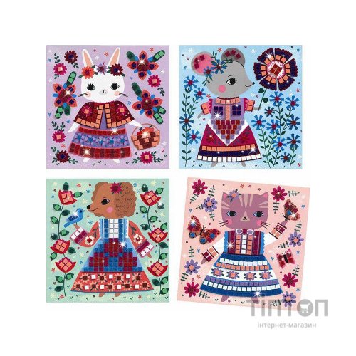 Набір для творчості Djeco Милі тваринки мозаїка (DJ09425)