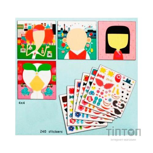 Набір для творчості Djeco Наклейки Каламбур 200 шт (DJ08934)