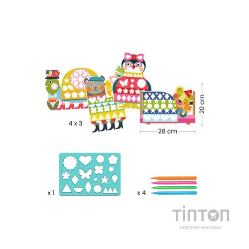 Набір для творчості Djeco Охайно, але весело (DJ09888)