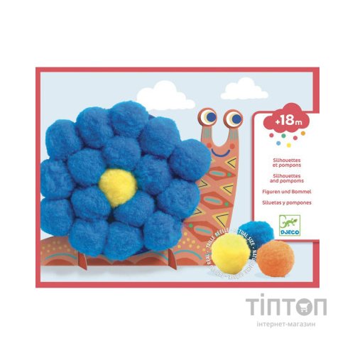 Набір для творчості Djeco Пухнасті тварини (DJ09871)