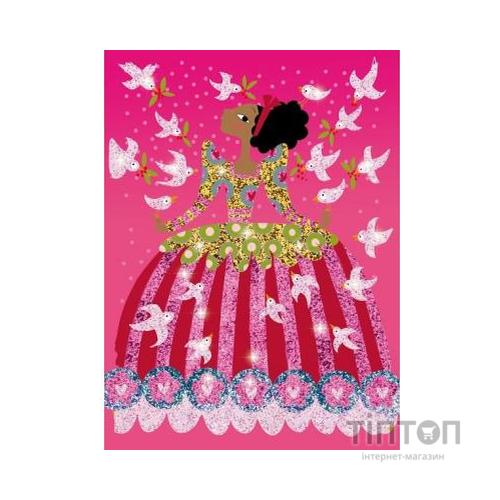 Набір для творчості Djeco розфарбовування з блискітками Сяючі вбрання (DJ09500)