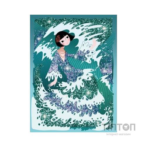 Набір для творчості Djeco розфарбовування з блискітками Сяючі вбрання (DJ09500)