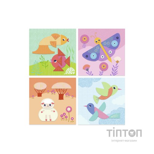 Набір для творчості Djeco Створення колажу Фігурні картинки (DJ09057)