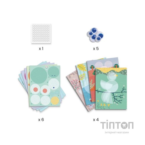 Набір для творчості Djeco Створення колажу Знову і знову (DJ09056)