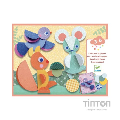 Набір для творчості Djeco Створення колажу Знову і знову (DJ09056)