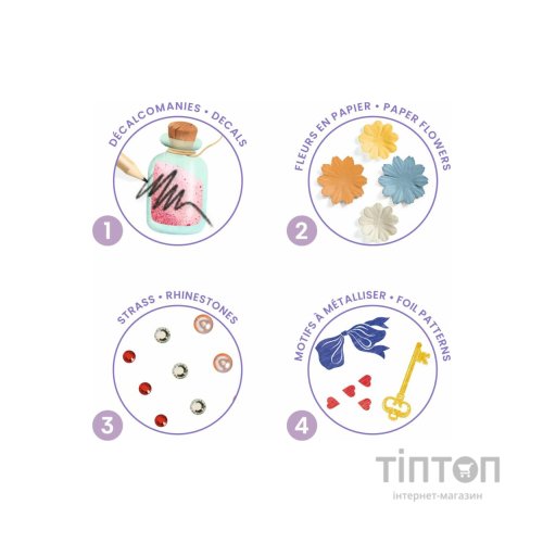 Набір для творчості Djeco В країні чудес (DJ09428)