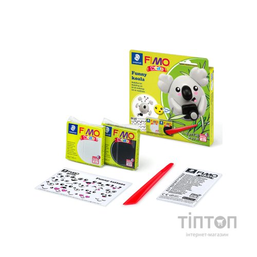 Набір для творчості Fimo Kids Коала 2 кольори х 42 г (4007817078716)