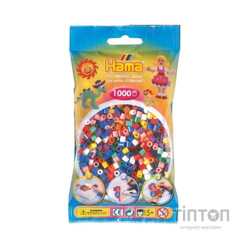 Набір для творчості HAMA кольорові намистини, 8 кольорів (207-00)