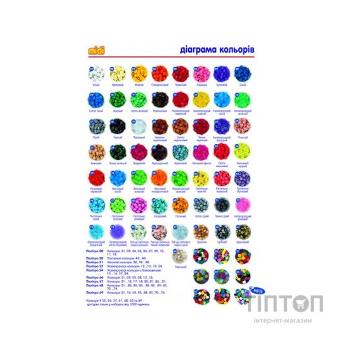 Набір для творчості Hama кольорових намистин 3000 шт, 22 кол. термомозаіка (209-67)
