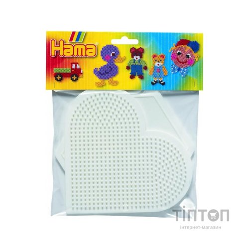 Набір для творчості Hama полів для Midi велике серце 233 і великий шестикутник 276 (4454)