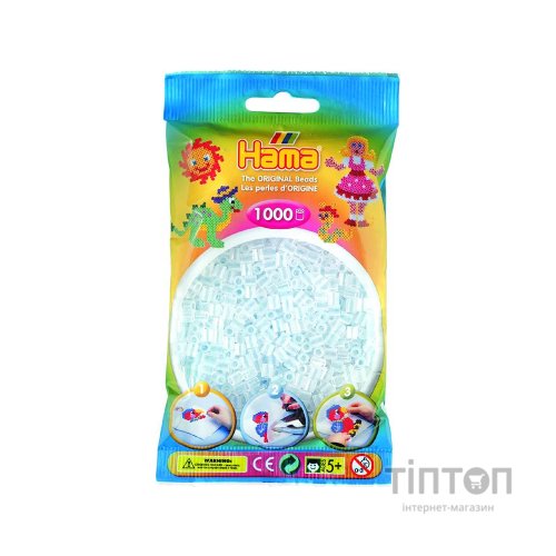 Набір для творчості Hama прозорих намистин 1000 шт термомозаіка (207-19)