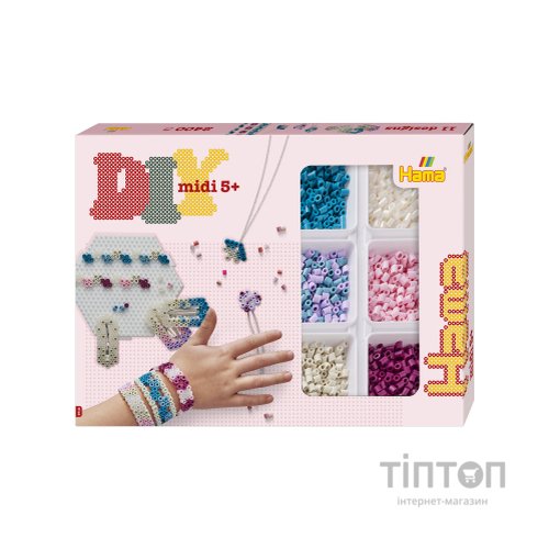 Набір для творчості Hama Термомозаїка Модні прикраси Браслети зі скринькою (HM-3712)