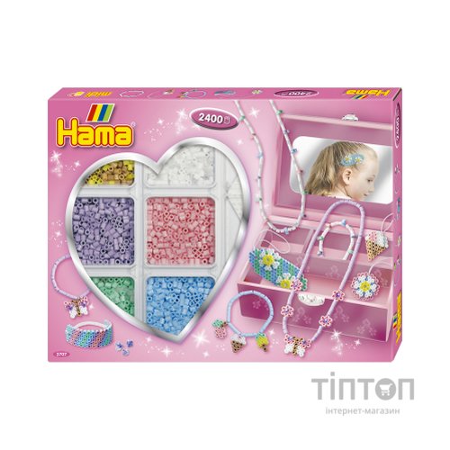 Набір для творчості Hama Термомозаїка Модні прикраси Квіти зі скринькою (HM-3707)