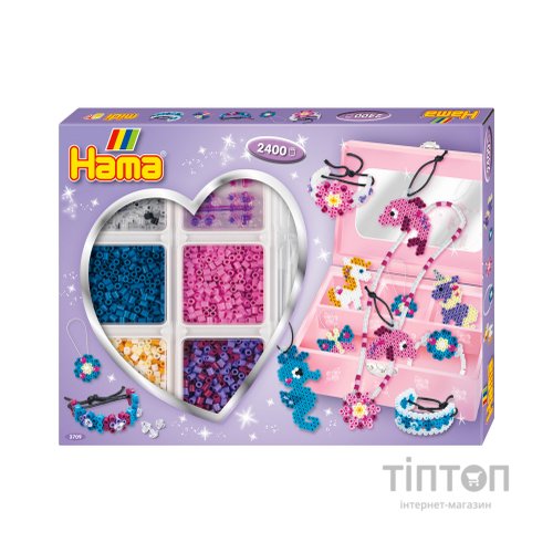 Набір для творчості Hama Термомозаїка Модні прикраси Море зі скринькою (HM-3709)