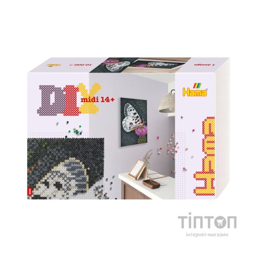 Набір для творчості Hama термомозаїка Великий набір Мистецтво Метелик (HM-3605)