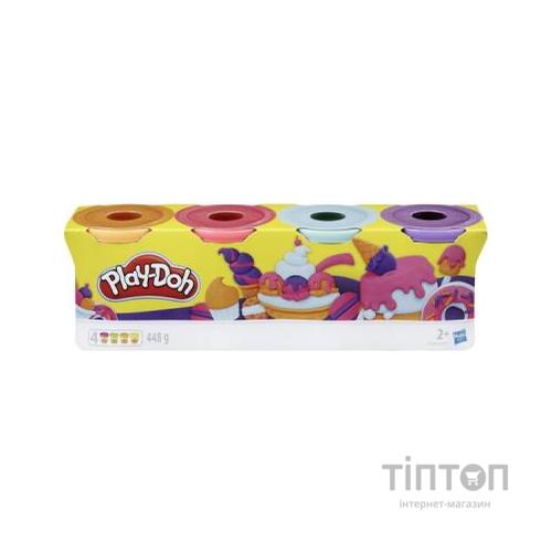 Набір для творчості Hasbro Play-Doh 4 баночки (B5517_E4869)