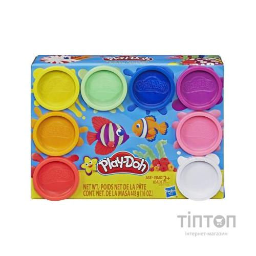 Набір для творчості Hasbro Play Doh 8 кольорів Веселка (E5044_E5062)