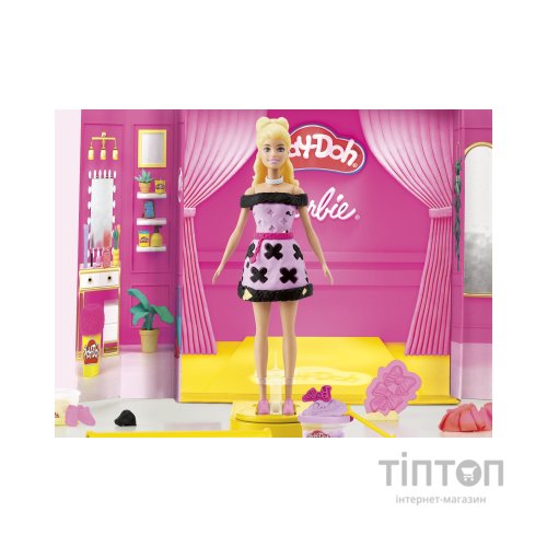 Набір для творчості Hasbro Play-Doh Barbie Показ Моди з масою для ліплення (G1356)