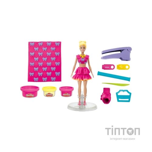 Набір для творчості Hasbro Play-Doh Barbie Рюші та банти. з масою для ліплення (G1361)