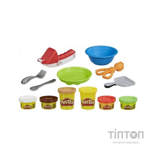 Набір для творчості Hasbro Play-Doh Кухонне приладдя Спагеті та тефтелі (E8680)
