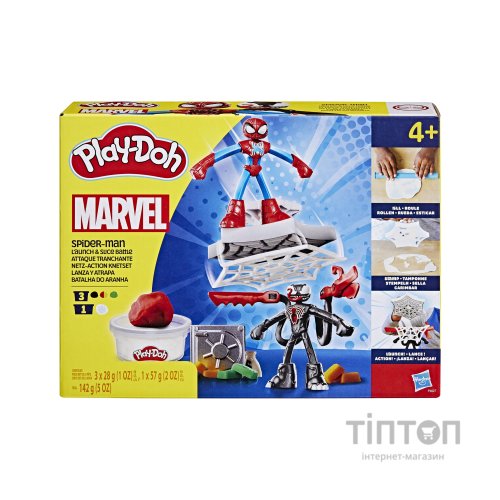 Набір для творчості Hasbro Play-Doh Marvel Спайдер-Мен Людина-павук (F9827)