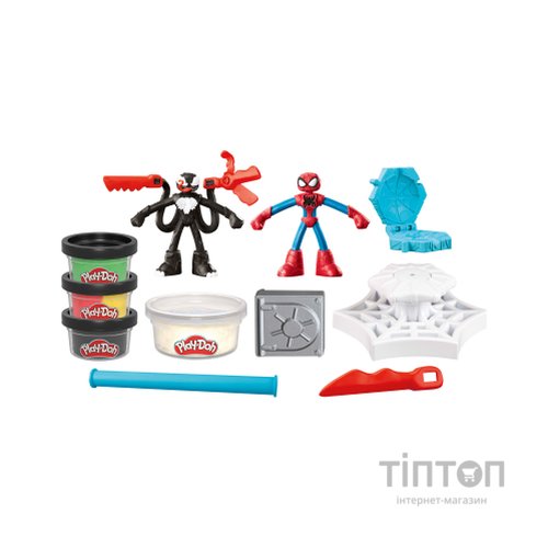Набір для творчості Hasbro Play-Doh Marvel Спайдер-Мен Людина-павук (F9827)