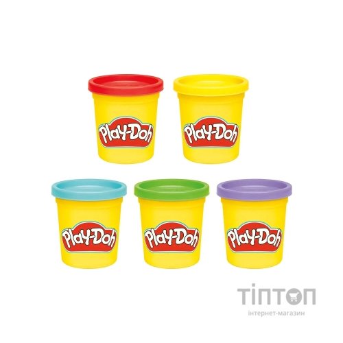 Набір для творчості Hasbro Play-Doh маса для ліплення Повернення до школи 5 баночок (G1860)