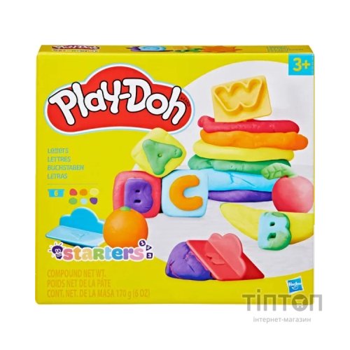 Набір для творчості Hasbro Play-Doh Основи E8532 Fundamentals letters (Play-Doh Основи E8532 Fundamentals lette)