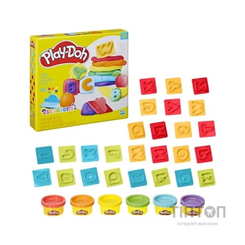 Набір для творчості Hasbro Play-Doh Основи E8532 Fundamentals letters (Play-Doh Основи E8532 Fundamentals lette)