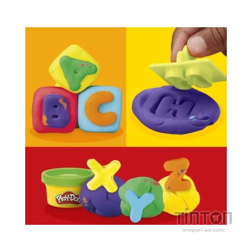 Набір для творчості Hasbro Play-Doh Основи E8532 Fundamentals letters (Play-Doh Основи E8532 Fundamentals lette)