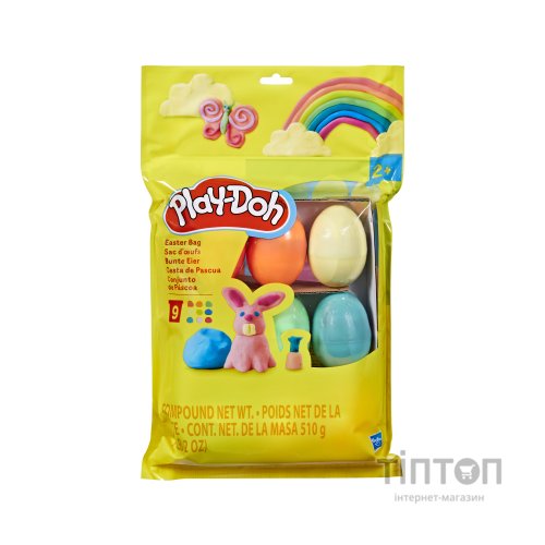 Набір для творчості Hasbro Play-Doh Пасхальний набір, від 2 років, 9 яєць (G0391)