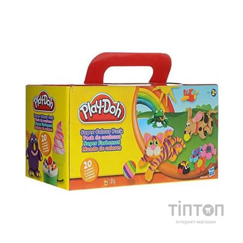 Набір для творчості Hasbro Play-Doh Пластилін 20 баночок (A7924)