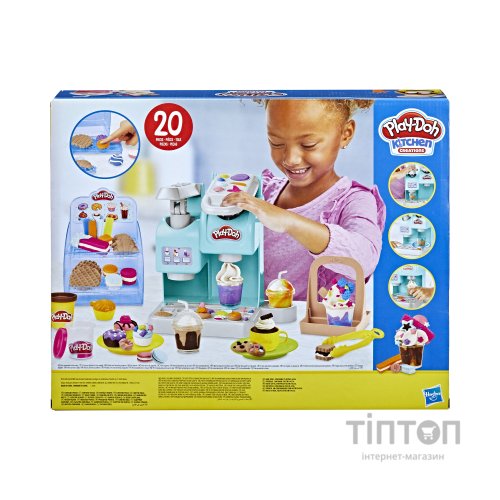 Набір для творчості Hasbro Play-Doh Різнокольорове кафе (F5836)
