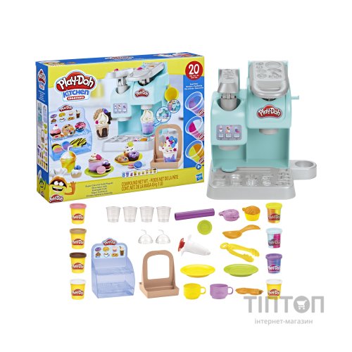 Набір для творчості Hasbro Play-Doh Різнокольорове кафе (F5836)