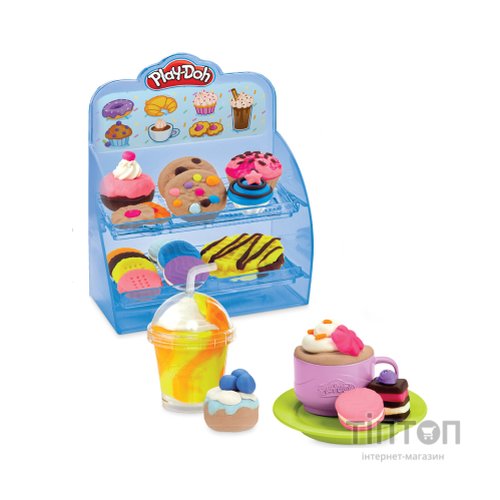 Набір для творчості Hasbro Play-Doh Різнокольорове кафе (F5836)