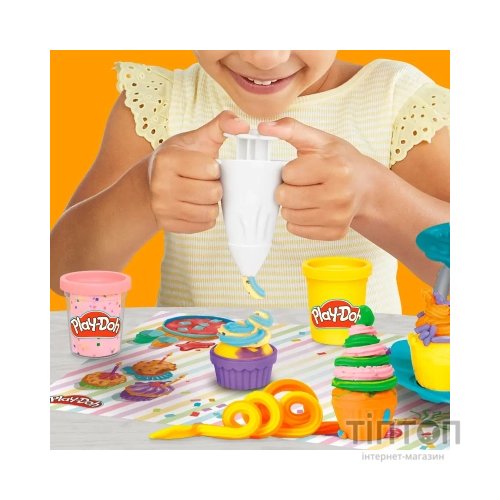 Набір для творчості Hasbro Play-Doh Вежа капкейків з масою для ліплення (G0529)
