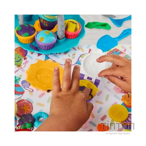 Набір для творчості Hasbro Play-Doh Вежа капкейків з масою для ліплення (G0529)