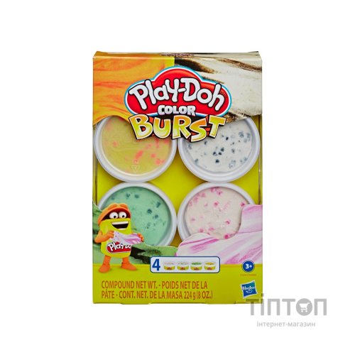 Набір для творчості Hasbro Play-Doh Вибух кольору Яскраві кольори (E6966)