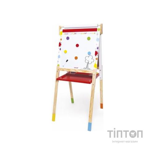 Набір для творчості Janod Двухсторонний деревянный мольберт (J09611)