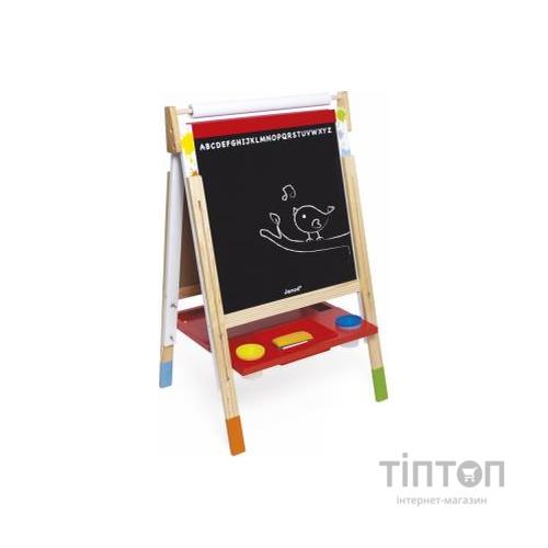 Набір для творчості Janod Двухсторонний деревянный мольберт (J09611)