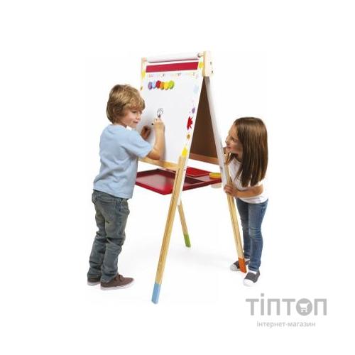 Набір для творчості Janod Двухсторонний деревянный мольберт (J09611)