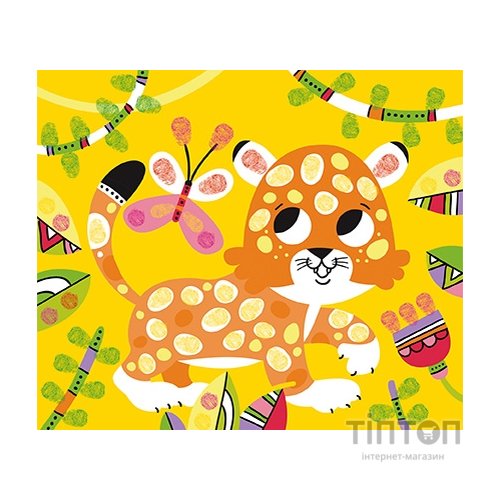 Набір для творчості Janod Пальчиковые краски Панда и ее друзья (J07812)