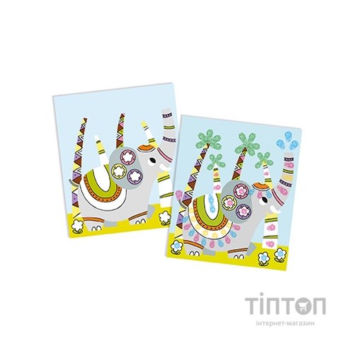 Набір для творчості Janod Пальчиковые краски Панда и ее друзья (J07812)