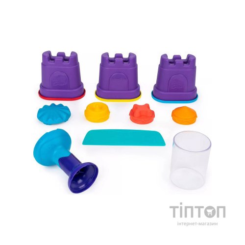 Набір для творчості Kinetic Sand Райдужний мікс 3 кольори 383 г (71474)