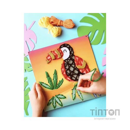 Набір для творчості Let's Craft String Art Тропічні джунглі (SAP002)
